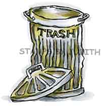 I-178-HK Trash Can